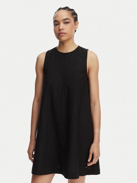 Tommy Jeans Лятна рокля DW0DW22343 A-Line Fit