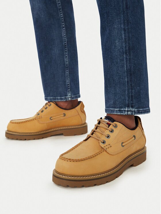 Tommy Jeans Обувки Archive '01 Boat Shoe EM0EM01703
