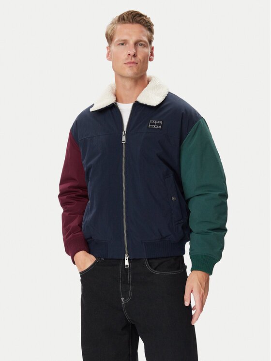 Tommy Jeans Преходно яке Flag Aviator DM0DM23499 Regular Fit