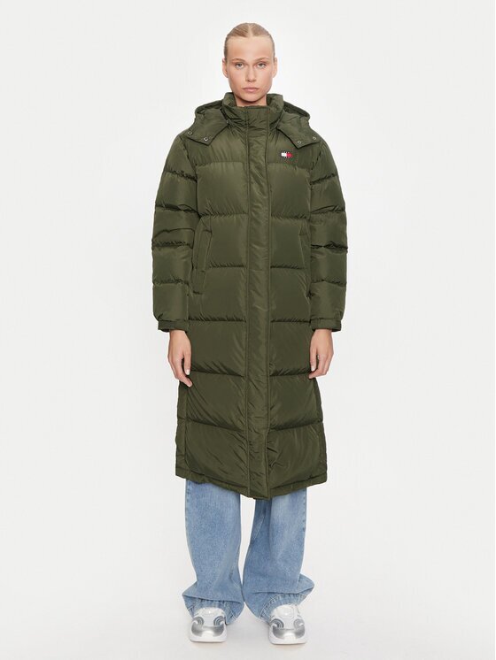 Tommy Jeans Пухено яке Alaska DW0DW18860 Regular Fit