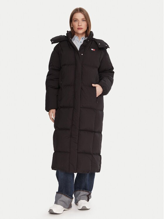 Tommy Jeans Пухено яке Alaska DW0DW21977 Regular Fit