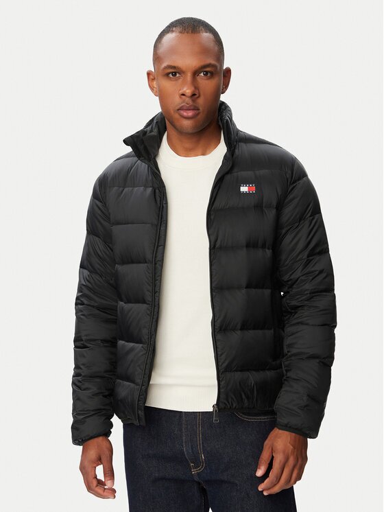 Tommy Jeans Пухено яке DM0DM23231 Regular Fit