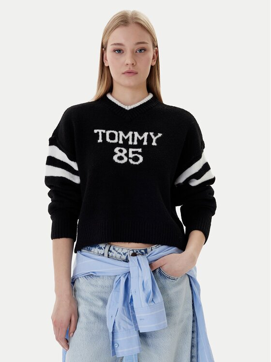 Tommy Jeans Пуловер 85 Varsity DW0DW22033 Regular Fit