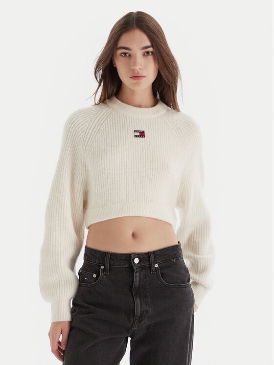 Tommy Jeans Пуловер Badge DW0DW21677 Regular Fit