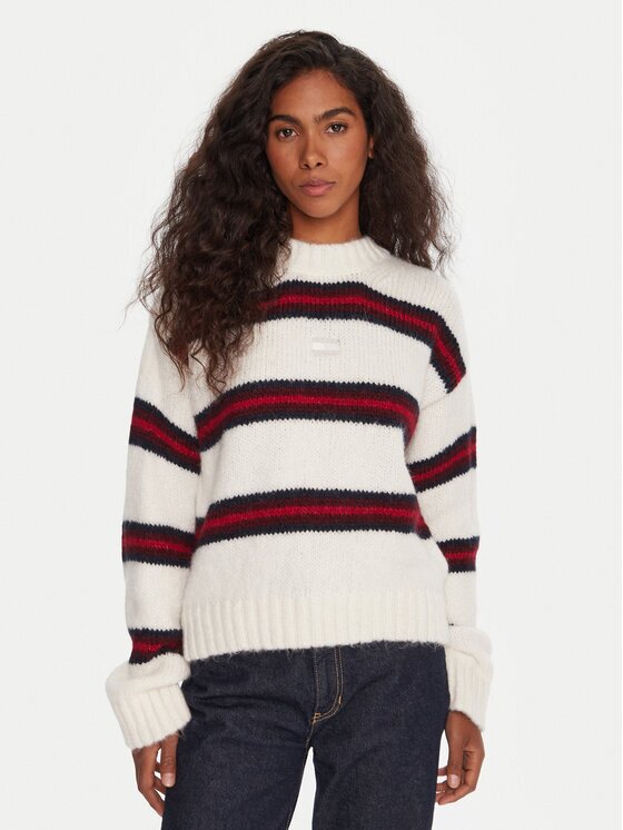 Tommy Jeans Пуловер Badge DW0DW21679 Relaxed Fit