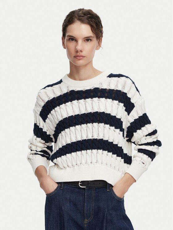 Tommy Jeans Пуловер DW0DW22926 Loose Fit