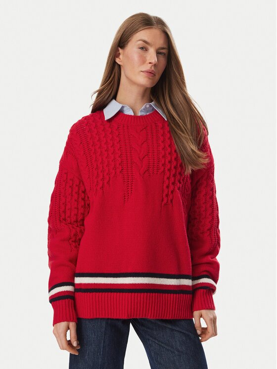 Tommy Jeans Пуловер DW0DW23353 Oversize