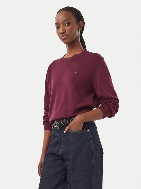 Tommy Jeans Пуловер Essential DW0DW23360 Regular Fit