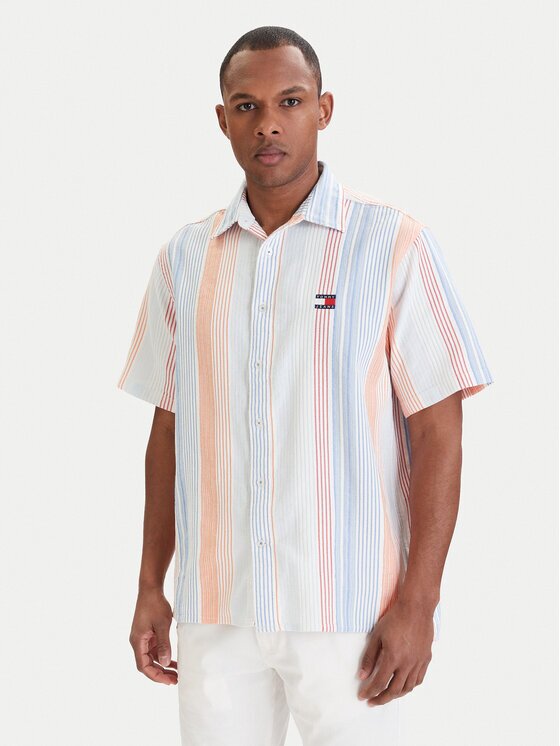 Tommy Jeans Риза DM0DM22789 Relaxed Fit