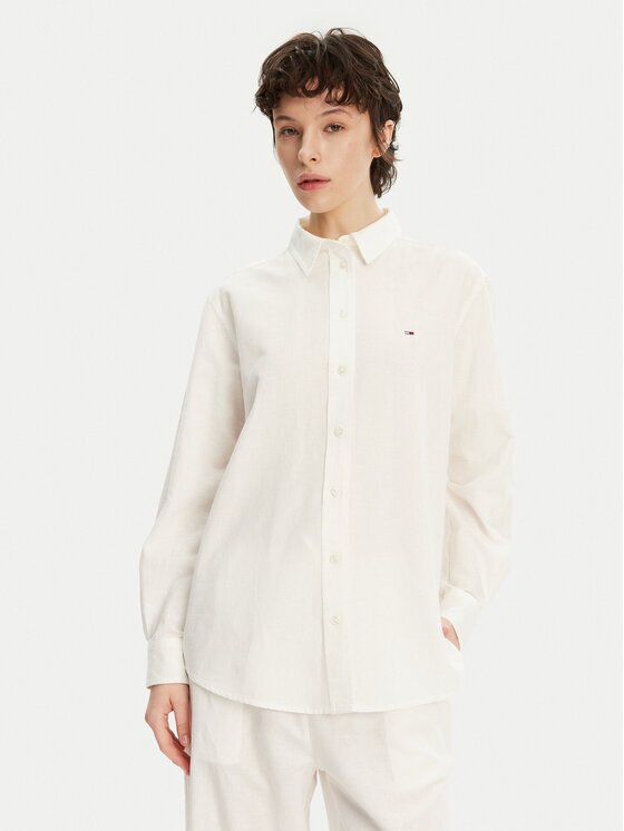 Tommy Jeans Риза DW0DW20292 Relaxed Fit