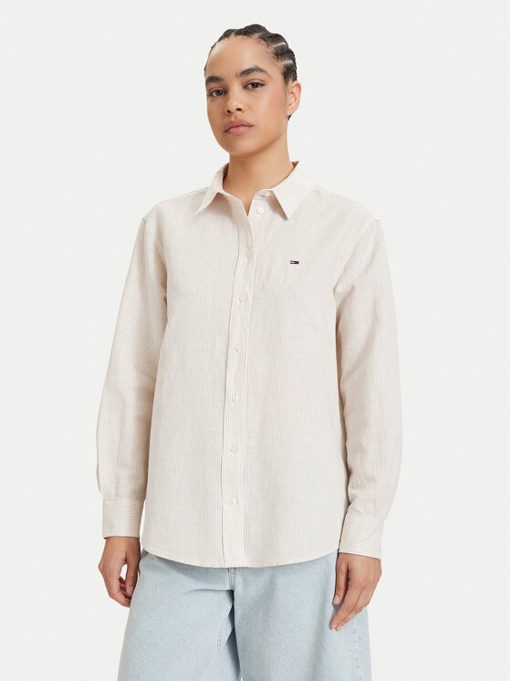 Tommy Jeans Риза DW0DW22209 Relaxed Fit