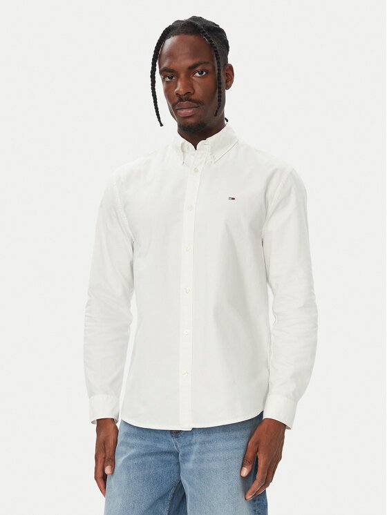 Tommy Jeans Риза Oxford DM0DM23711 Regular Fit