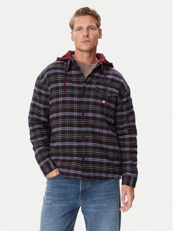 Tommy Jeans Риза-яке DM0DM23521 Relaxed Fit