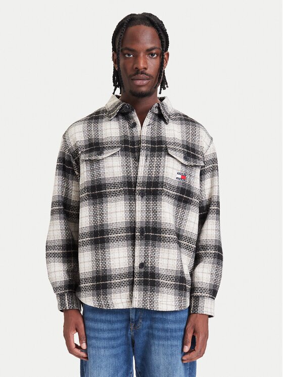 Tommy Jeans Риза-яке DM0DM23616 Regular Fit