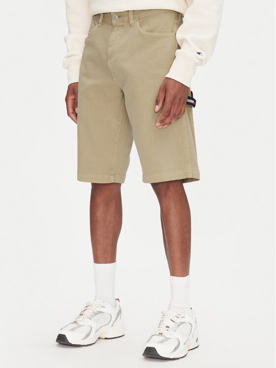 Tommy Jeans Шорти от плат Jaimie DM0DM21951 Slim Fit
