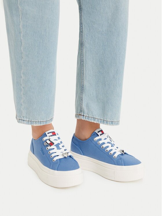 Tommy Jeans Сникърси Tjw Flatform Sneaker Charms EN0EN02959