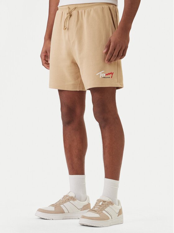 Tommy Jeans Спортни шорти Signature DM0DM23017 Regular Fit
