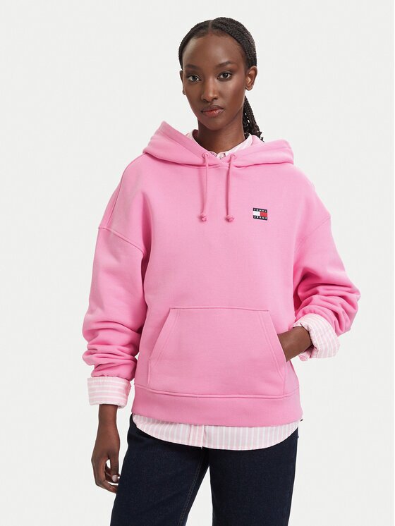 Tommy Jeans Суитшърт Badge DW0DW19414 Boxy Fit