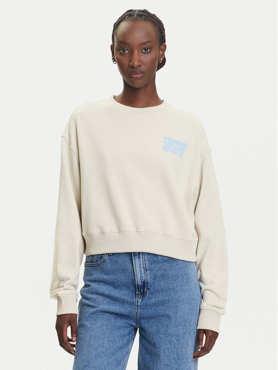 Tommy Jeans Суитшърт DW0DW21345 Relaxed Fit