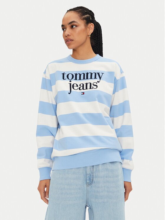 Tommy Jeans Суитшърт Ess Logo DW0DW19041 Relaxed Fit