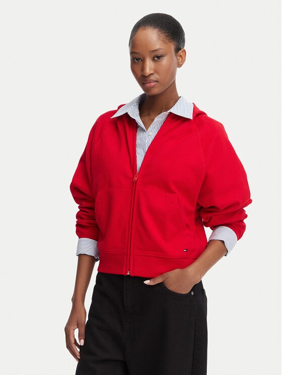 Tommy Jeans Суитшърт Flag DW0DW22834 Boxy Fit