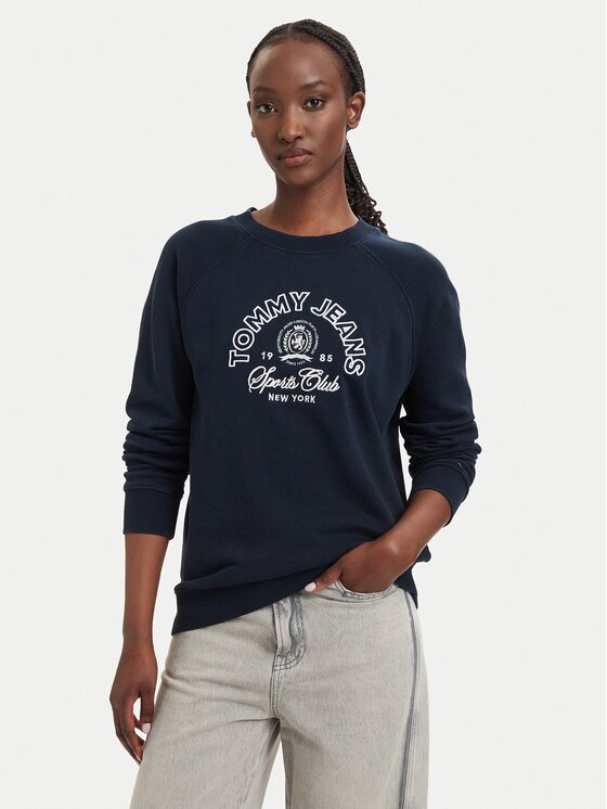 Tommy Jeans Суитшърт Heritage Logo DW0DW22821 Regular Fit