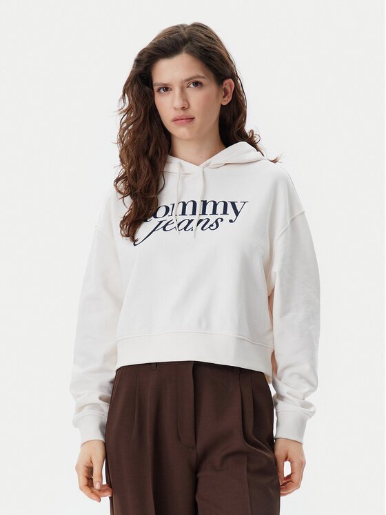 Tommy Jeans Суитшърт Script DW0DW20306 Relaxed Fit