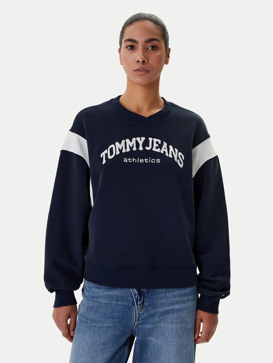 Tommy Jeans Суитшърт Varsity Crew DW0DW22365 Regular Fit