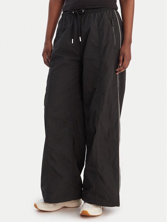 Tommy Jeans Текстилни панталони DW0DW22289 Wide Leg