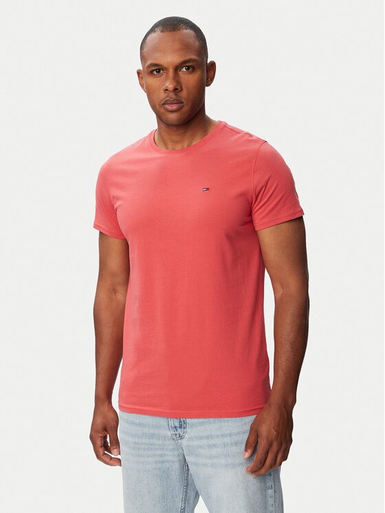 Tommy Jeans Тишърт DM0DM04411 Slim Fit