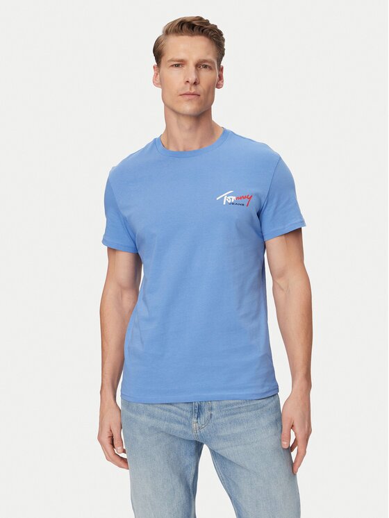 Tommy Jeans Тишърт DM0DM22538 Slim Fit