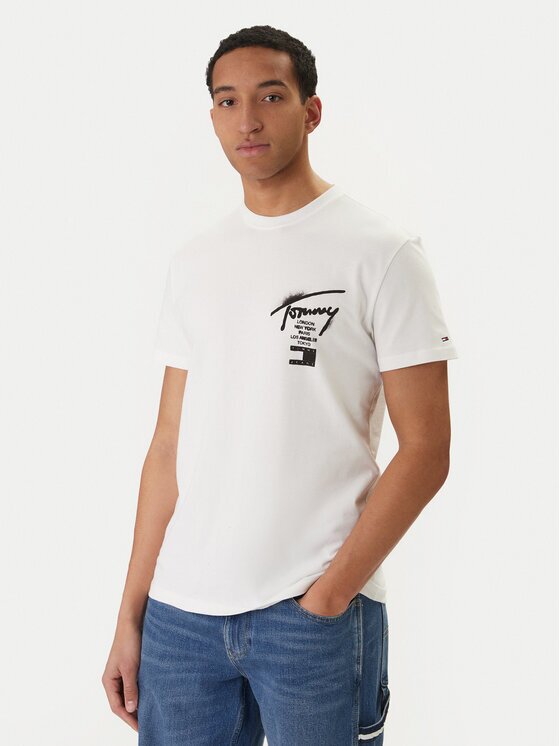Tommy Jeans Тишърт DM0DM22553 Regular Fit