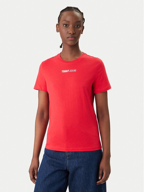 Tommy Jeans Тишърт DW0DW22277 Regular Fit