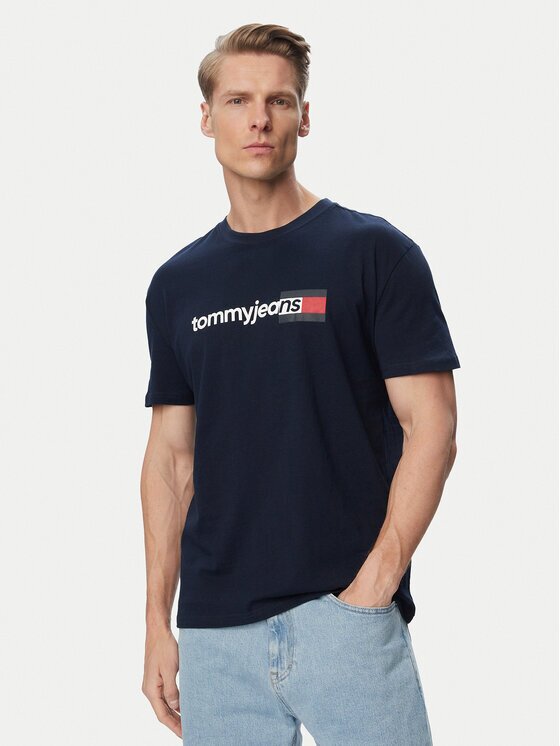 Tommy Jeans Тишърт Entry Dna DM0DM23406 Regular Fit