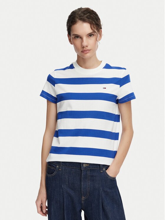 Tommy Jeans Тишърт Flag DW0DW23801 Regular Fit