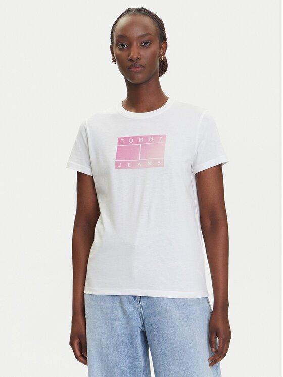 Tommy Jeans Тишърт Gradient Flag DW0DW20905 Regular Fit