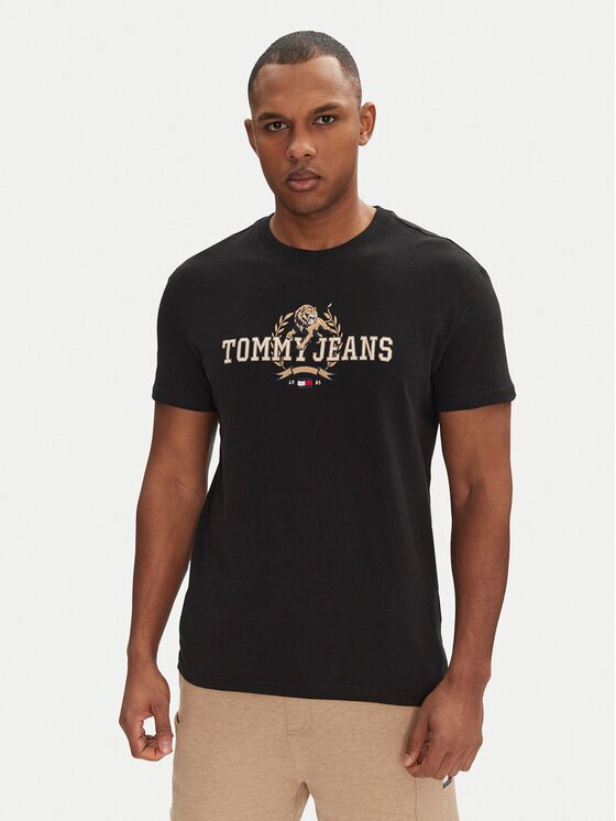 Tommy Jeans Тишърт Varsity DM0DM20818 Regular Fit