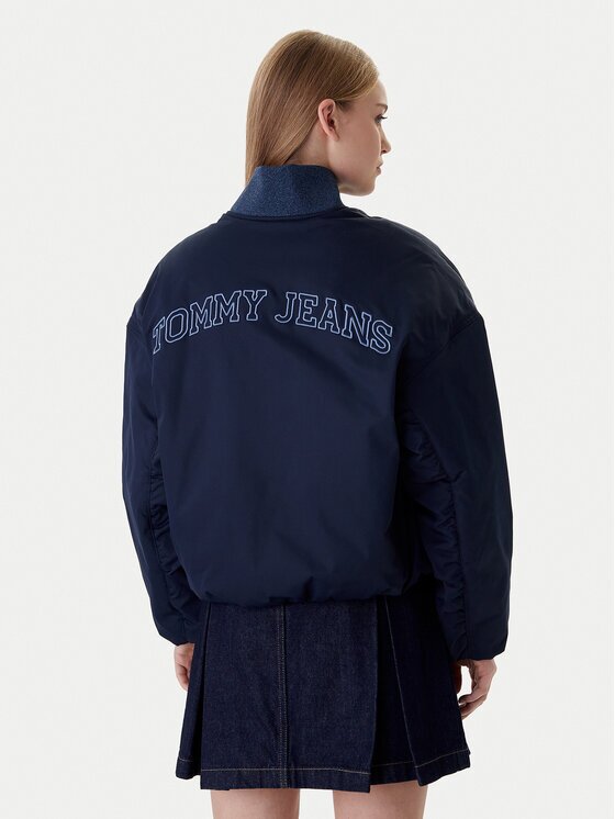 Tommy Jeans Яке бомбър Varsity DW0DW22044 Relaxed Fit