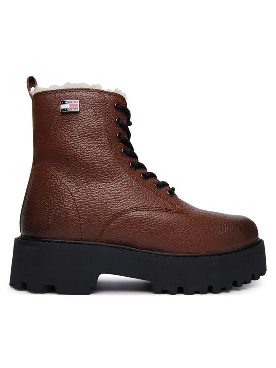 Tommy Jeans Зимни обувки Tjw Platform Boots Wl EN0EN03159