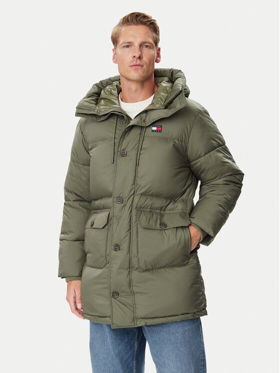 Tommy Jeans Зимно яке DM0DM23730 Relaxed Fit