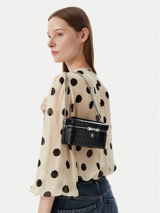 Tory Burch Дамска чанта Charlie Embossed 185868