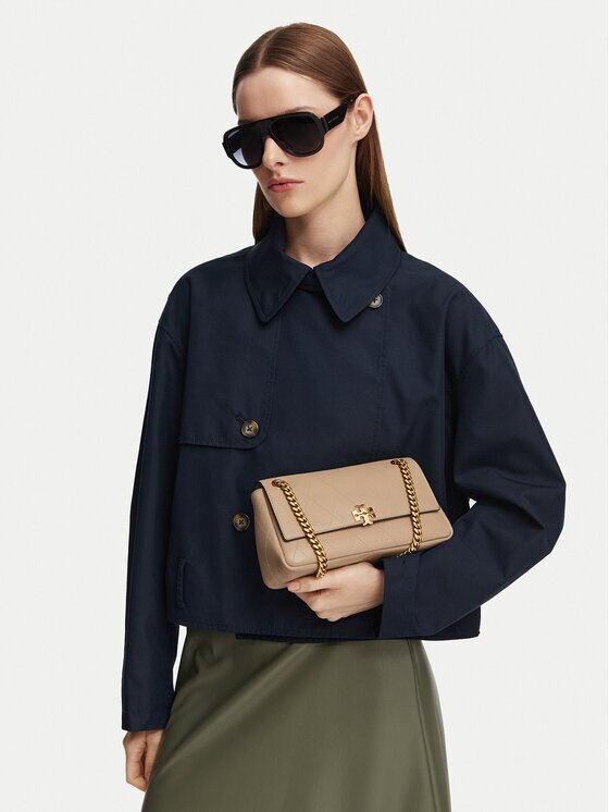 Tory Burch Дамска чанта Charlie Quilted 185829