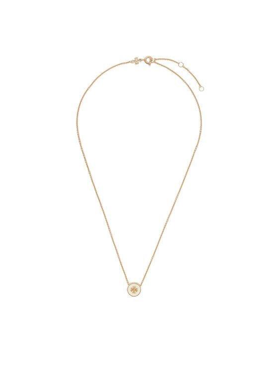 Tory Burch Колие Kira Enamel Pendant Necklace 90549
