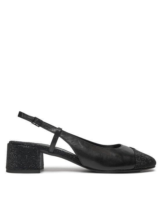 Tory Burch Обувки на ток Cap-Toe Pave Singback Pump 160256