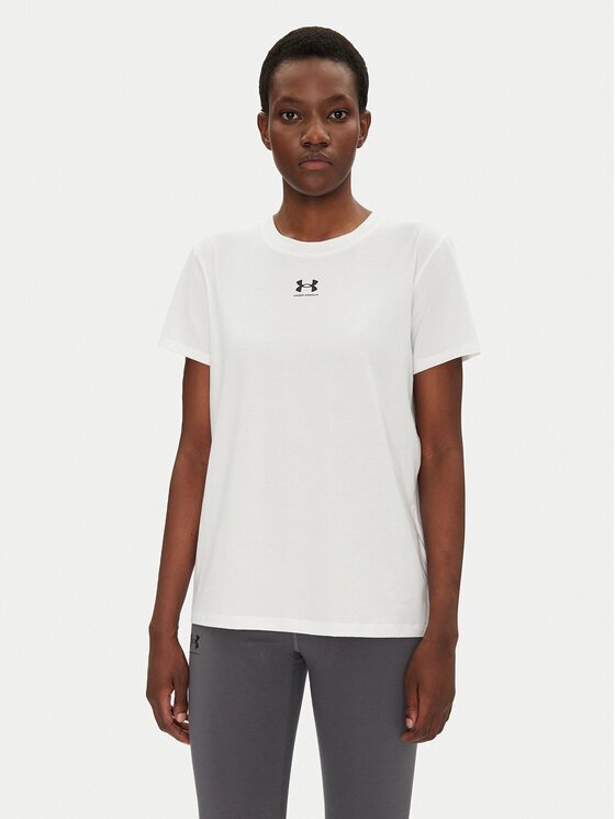 Under Armour Тениска от техническо трико Rival Core 1383648 Regular Fit