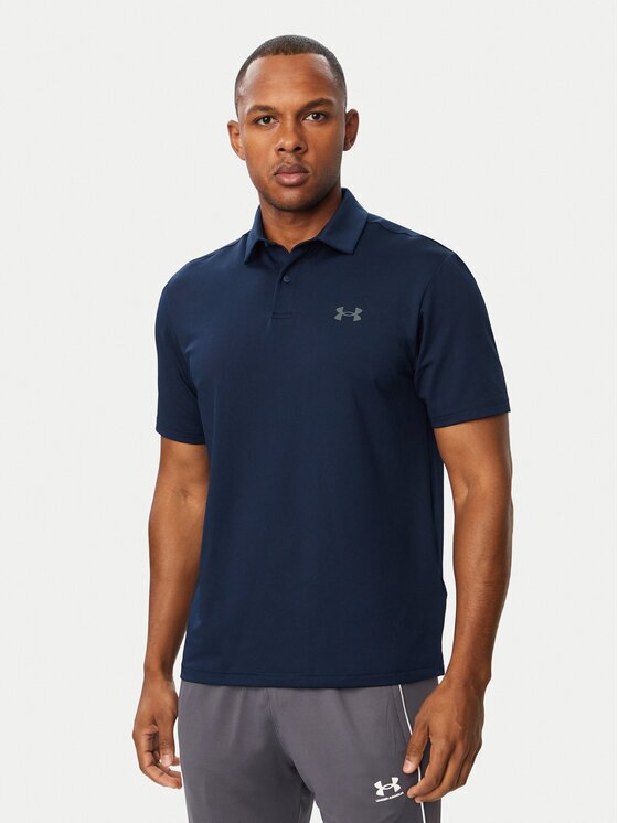 Under Armour Тениска с яка и копчета Ua Matchplay 6009799 Regular Fit