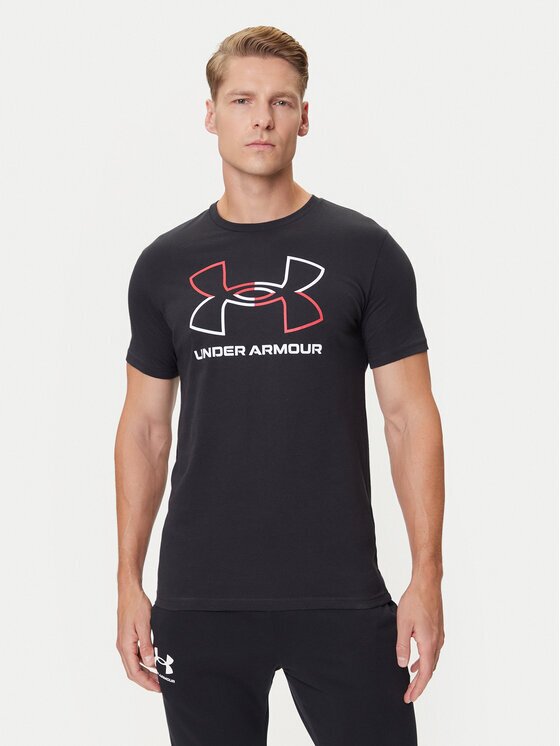 Under Armour Тишърт Ua Gl Foundation Update Ss 1382915-001 Loose Fit