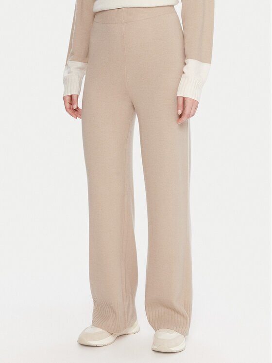 United Colors of Benetton Плетени панталони 102HDF00Z Wide Leg