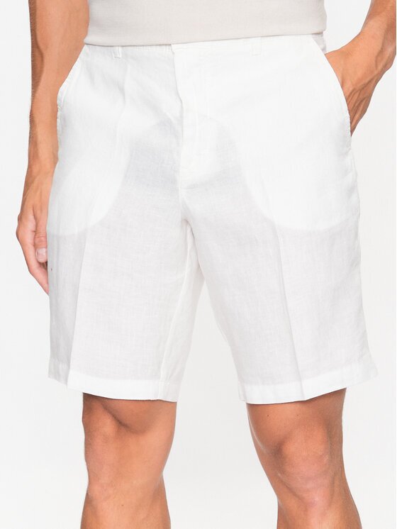 United Colors of Benetton Шорти от плат 4AGH59548 Екрю Regular Fit