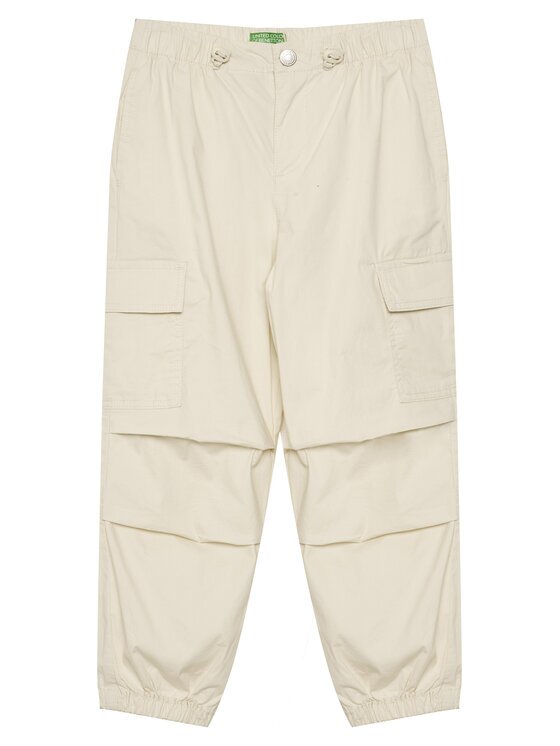 United Colors of Benetton Текстилни панталони 4L2VCF046 Relaxed Fit